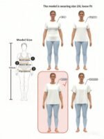 Women's Oversized Denim Patchwork Dog Graphic Pajama Tee, Soft Breathable Cotton Sleep Shirt With Unique Blue Canine Silhouette Print,  Cozy Loungewear, Relaxed Fit Cute Nightwear For Lounging, Sleeping & Casual Wear, Perfect PJs For Dog Lovers - Image 5