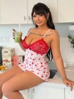 ZzzCrew 2pcs Sexy Contrast Color Lace Camisole & Shorts Sleepwear Set, Plus Size Summer - Image 6