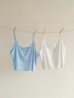 Slumberry CURVE Casual INS Comfortable Button Knit Ribbed Camisole & Shorts 2 Pieces Pajama Set, Plus Size - Image 3